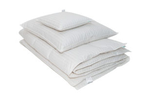 NOWOŚĆ Zestaw Premium Silver Kołdra 155/200 cm + 4 Poduszki